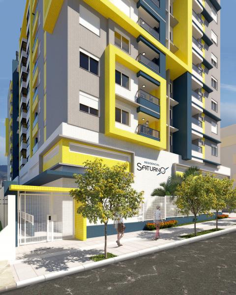 Apartamento Código 7263 a Venda no bairro Centro na cidade de Santa Maria Condominio residencial saturno