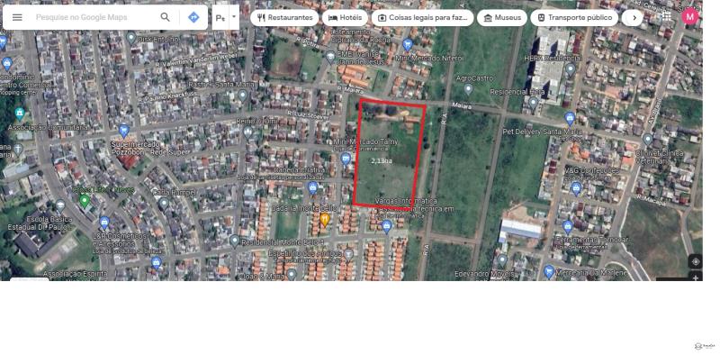 Terreno Código 7465 a Venda no bairro Pinheiro Machado na cidade de Santa Maria