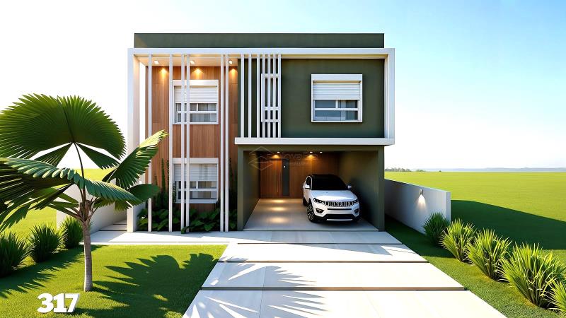 Casa Código 8024 a Venda no bairro Pé de Plátano na cidade de Santa Maria Condominio casaviva