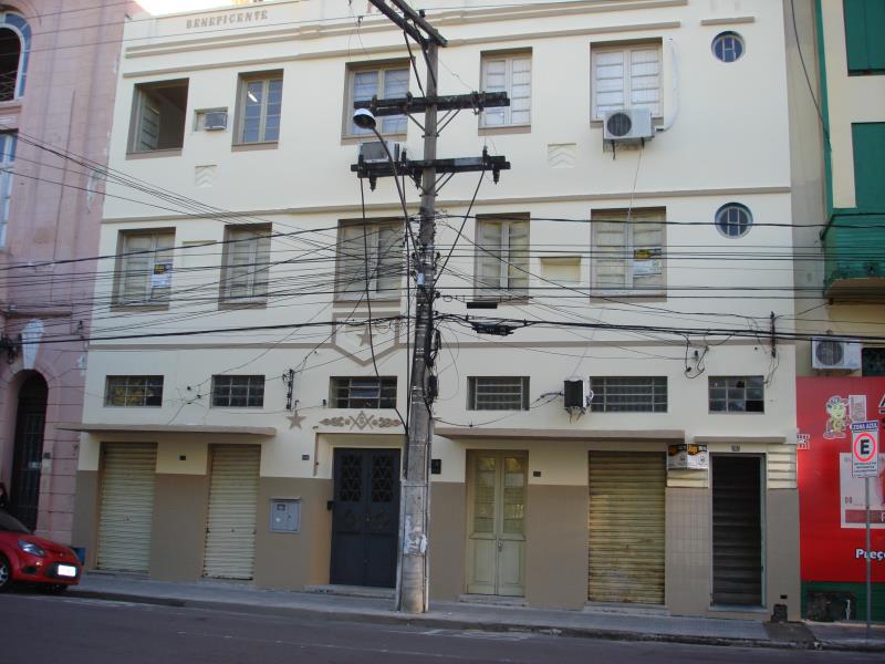 Sala Código 337 para alugar no bairro Centro na cidade de Santa Maria Condominio ed. sociedade paz e trabalho