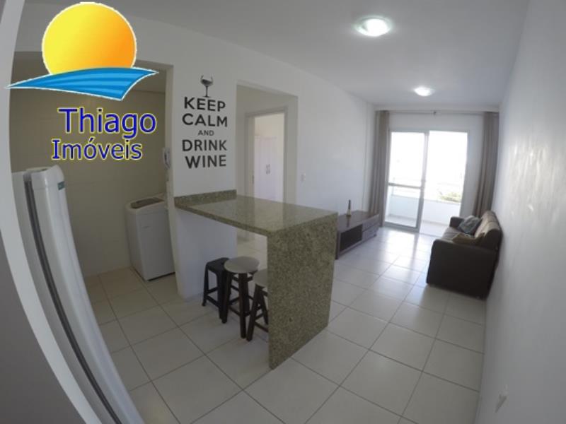 Apartamento com o Código 184 para alugar no bairro Canasvieiras na cidade de Florianópolis com 1 dormitorio(s) possui 1 garagem(ns) possui 1 banheiro(s) com área de 54,98 m2