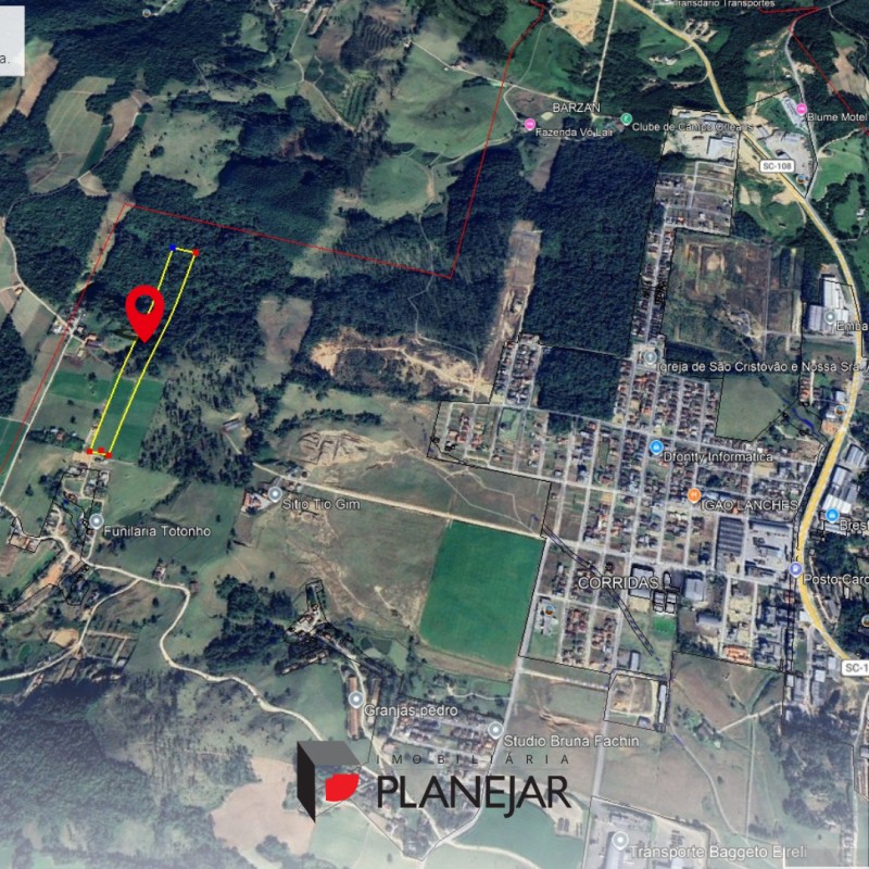 Terreno Codigo 30713 a Venda no bairro COMARCA na cidade de Orleans