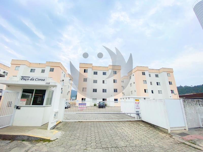 Apartamento Código 4747 para alugar no bairro São Sebastião na cidade de Palhoça Condominio residencial paço da coroa