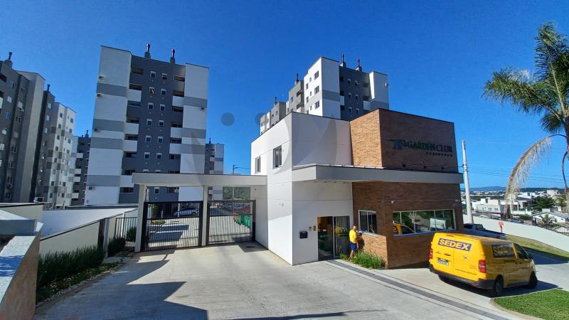 Apartamento Código 6107 para alugar no bairro Cidade Universitária Pedra Branca na cidade de Palhoça Condominio residencial garden club
