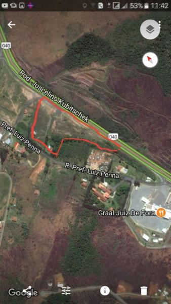 Terreno a Venda no bairro Novo Horizonte na cidade de Juiz de Fora — Valor R$ 7000000.