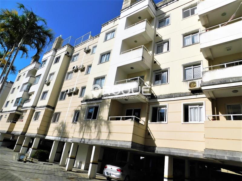 Apartamento Codigo 566 para Alugar no bairro Passa Vinte na cidade de Palhoça * Fachada - www.imoveisroque.com.br