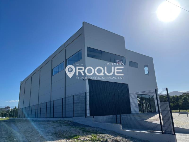 Galpão Codigo 2075 para Alugar no bairro Sertão do Maruim na cidade de São José * Fachada - www.imoveisroque.com.br