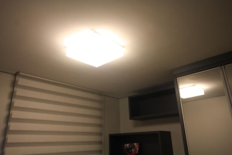 Iluminação de LED no segundo dormitório
