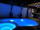 piscina noite