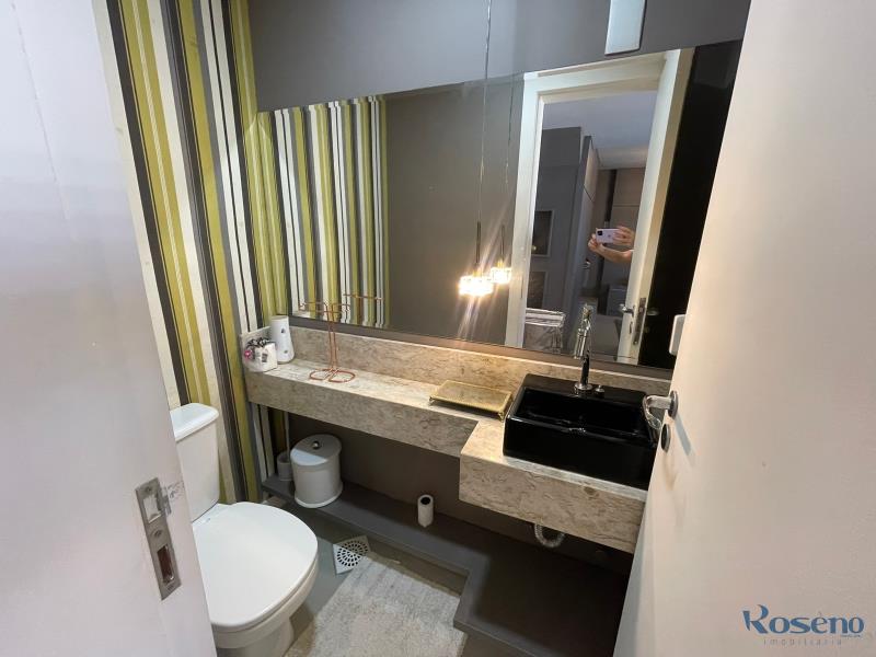 Apartamento Codigo 104 para Alugar para temporada no bairro Palmas na cidade de Governador Celso Ramos Lavabo