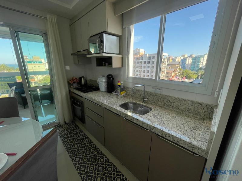 Apartamento Codigo 138 para Alugar para temporada no bairro Palmas na cidade de Governador Celso Ramos cozinha