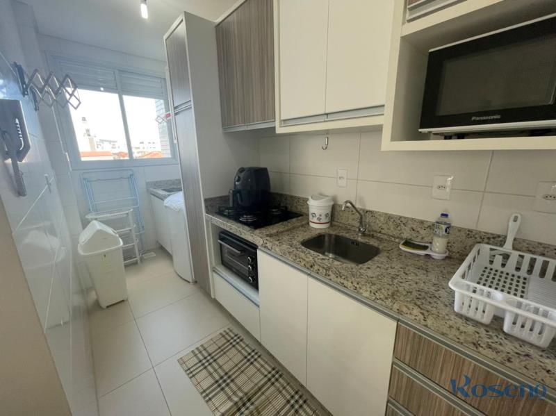 Apartamento Codigo 122 para Alugar para temporada no bairro Palmas na cidade de Governador Celso Ramos cozinha