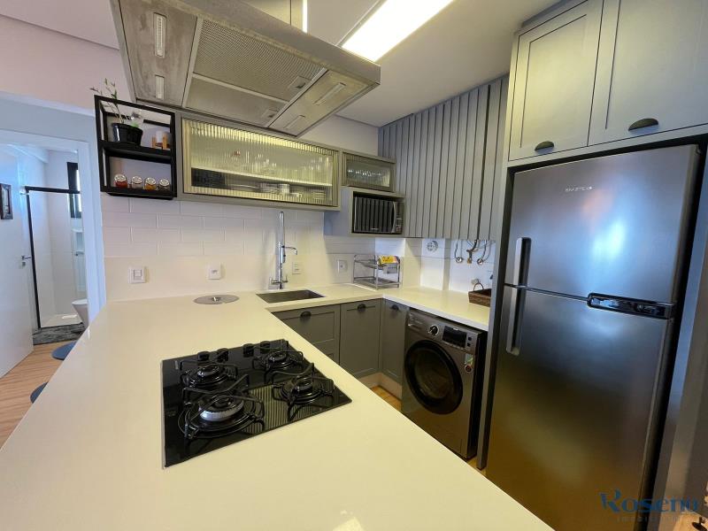 Apartamento Codigo 130 para Alugar para temporada no bairro Palmas na cidade de Governador Celso Ramos cozinha
