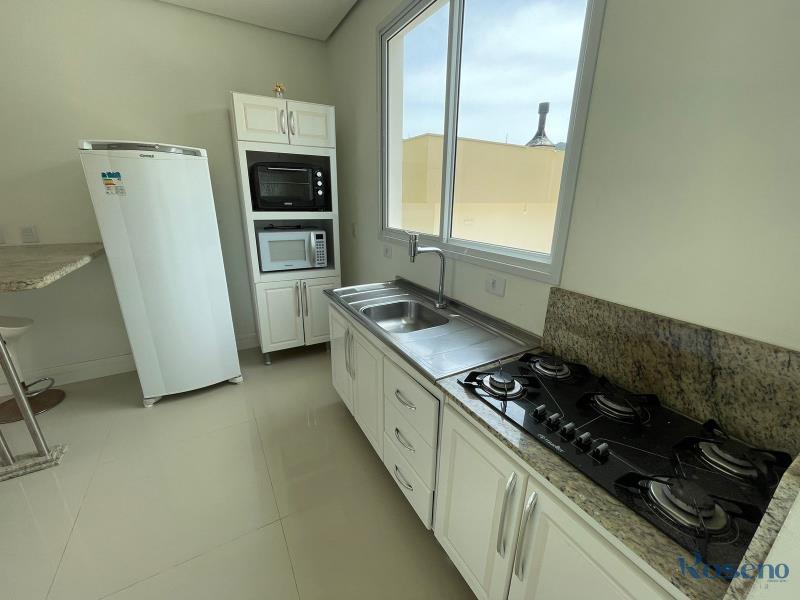 Apartamento Codigo 163 para Alugar para temporada no bairro Palmas na cidade de Governador Celso Ramos cozinha